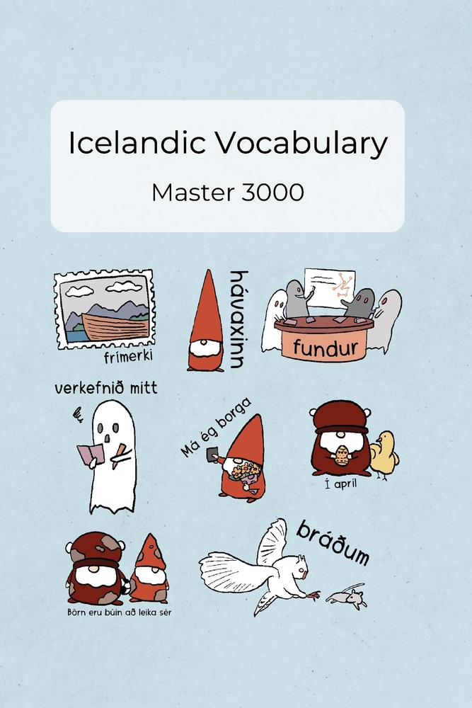 Icelandic Vocabulary Master 3000 cover