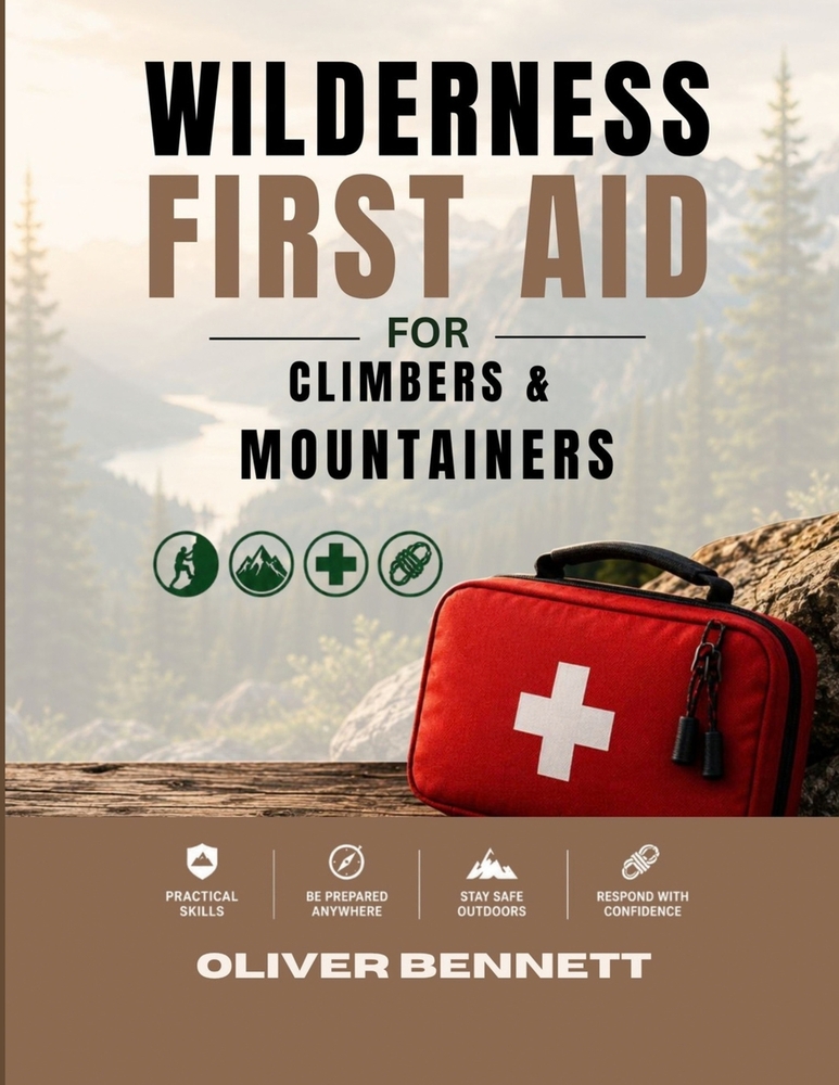 Wilderness First Aid for Climbers & Mountainers: A Practical Field Guide to Climbing Injuries, Mountain Emergencies, Altitude Illness, Falls & Remote cover