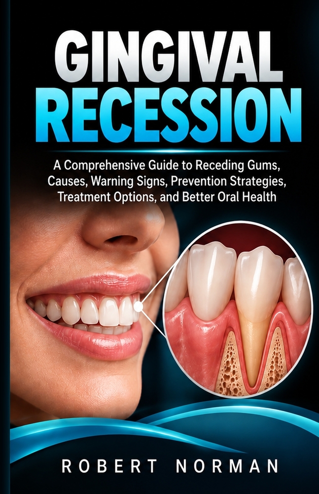 Gingival Recession: A Comprehensive Guide to Receding Gums, Causes, Warning Signs, Prevention Strategies, Treatment Options, and Better Oral Health cover