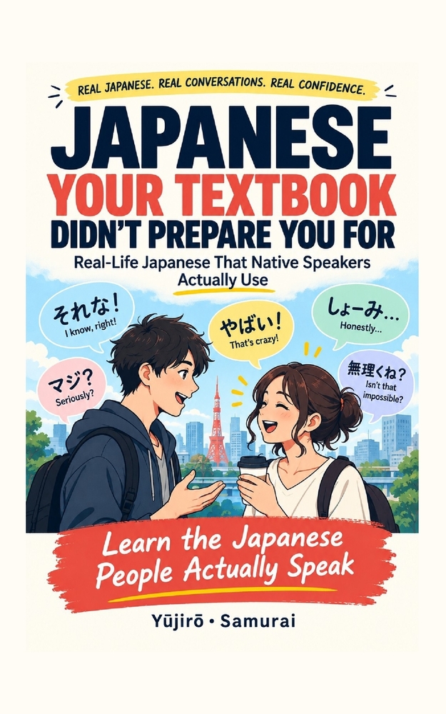 Japanese Your Textbook Didn't Prepare You for: Real-Life Japanese That Native Speakers Actually Use cover