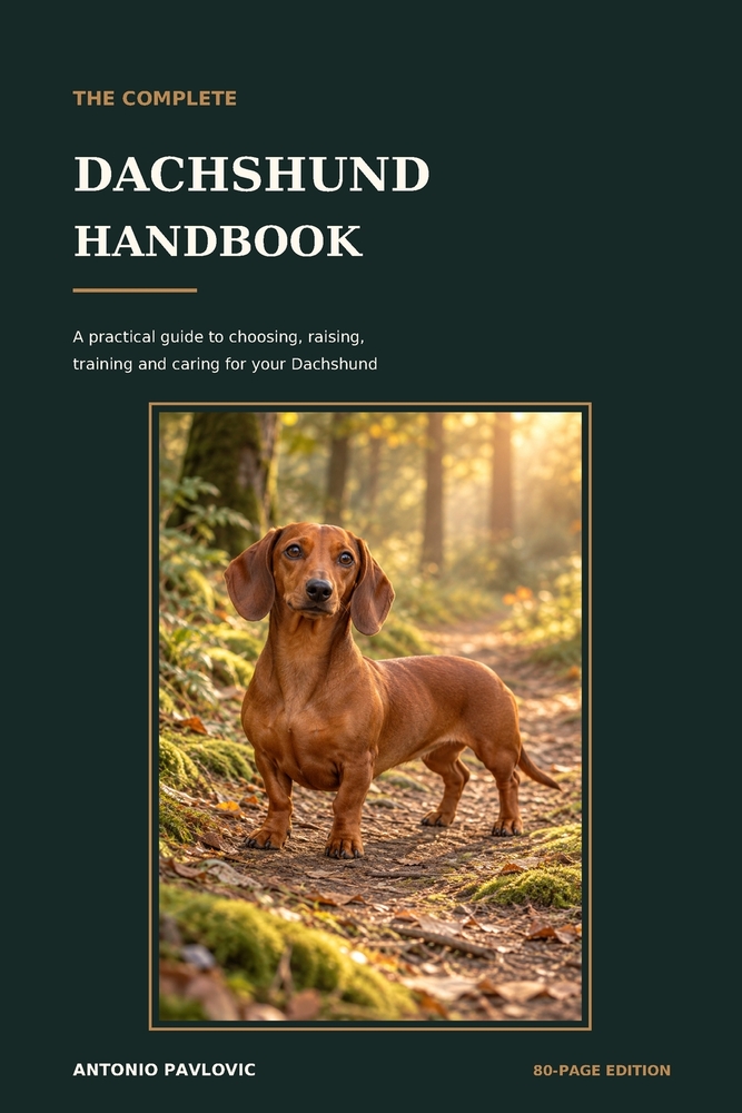 The Complete Dachshund Handbook: A Practical Guide to Choosing, Raising, Training and Caring for Your Dachshund cover