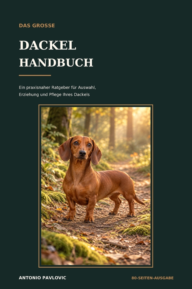 Das große Dackel-Handbuch: Ein praxisnaher Ratgeber für Auswahl, Erziehung und Pflege Ihres Dackels cover