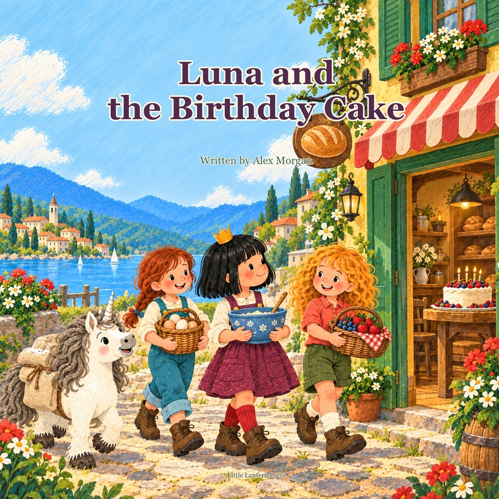 Luna and the Birthday Cake cover
