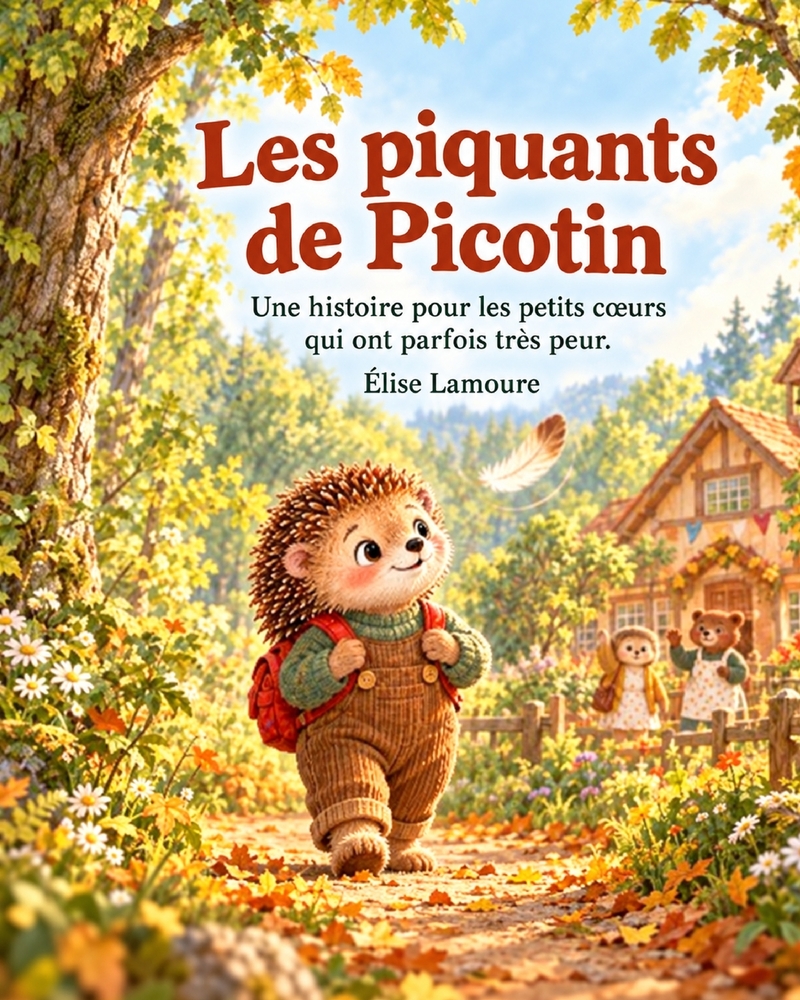 Les piquants de Picotin: Une histoire pour les petits coeurs qui ont parfois très peur cover