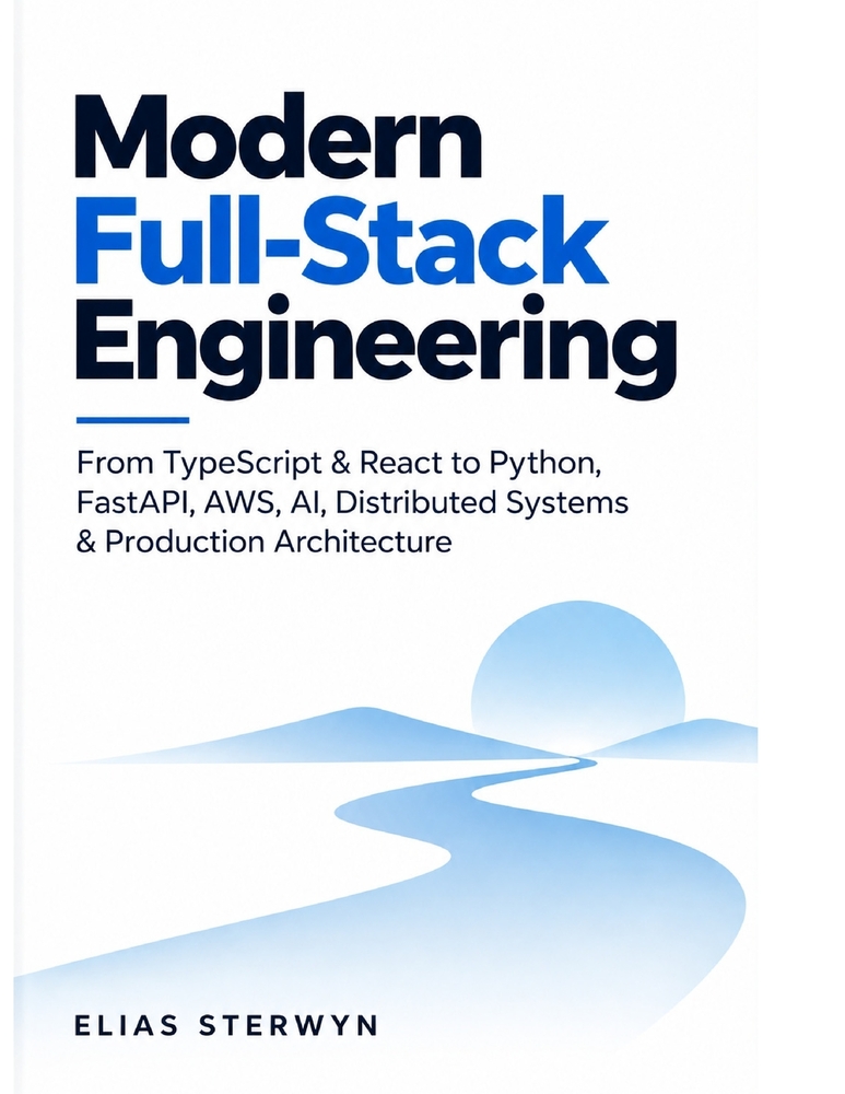 Modern Full-Stack Engineering: From TypeScript & React to Python, FastAPI, AWS, AI, Distributed Systems & Production Architecture cover