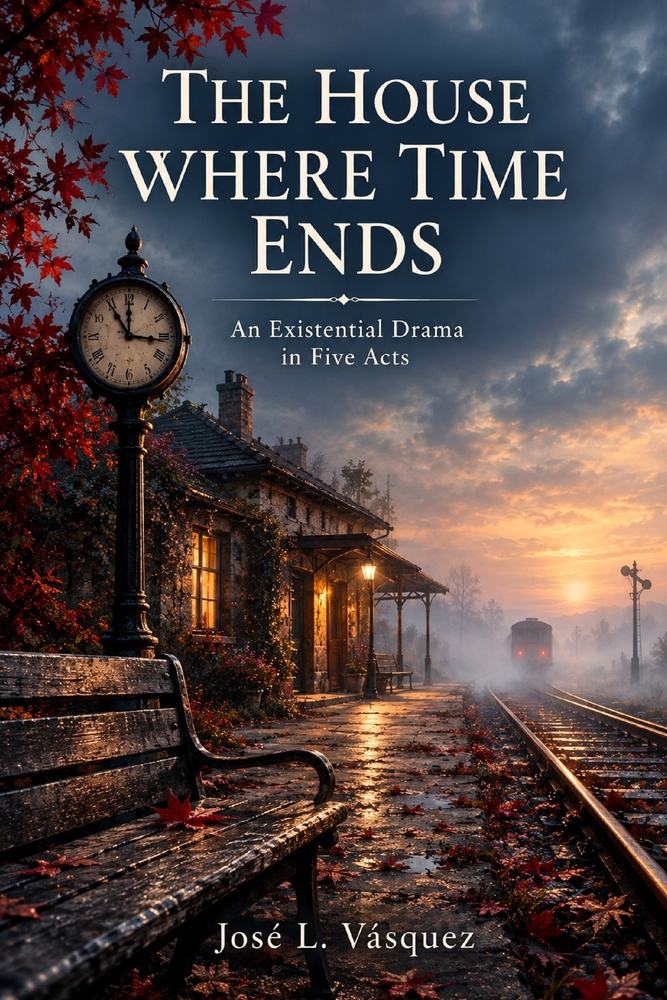 The House Where Time Ends: Existential drama in five acts and twenty-five scenes cover