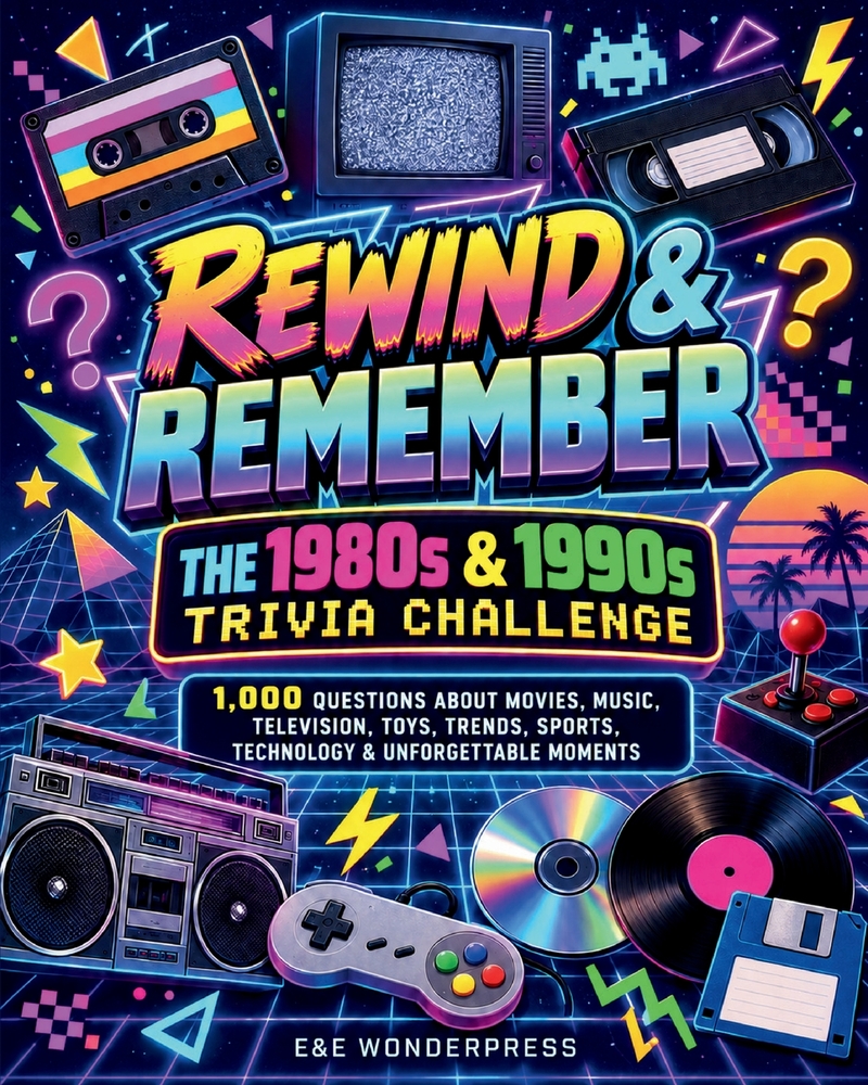 Rewind & Remember: The 1980s & 1990s Trivia Challenge cover