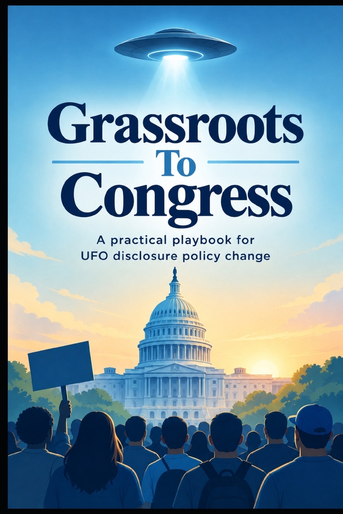 Grassroots To Congress: A Practical Playbook For UFO Disclosure Policy Change cover