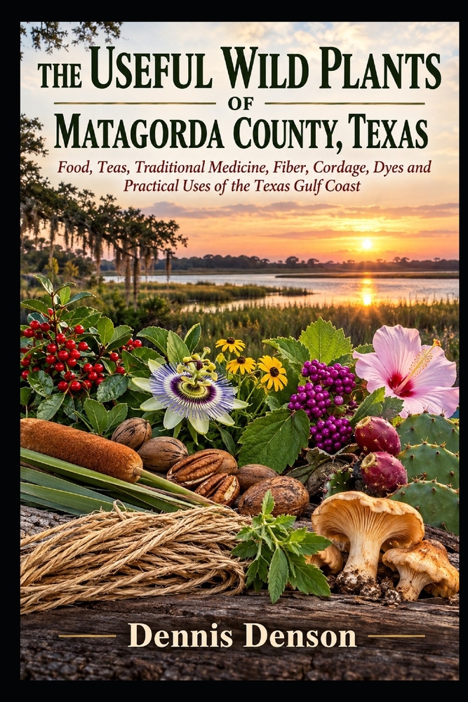 The Useful Wild Plants of Matagorda County, Texas: Food, Teas, Traditional Medicine, Fiber, Cordage, Dyes and Practical Uses of the Texas Gulf Coast cover