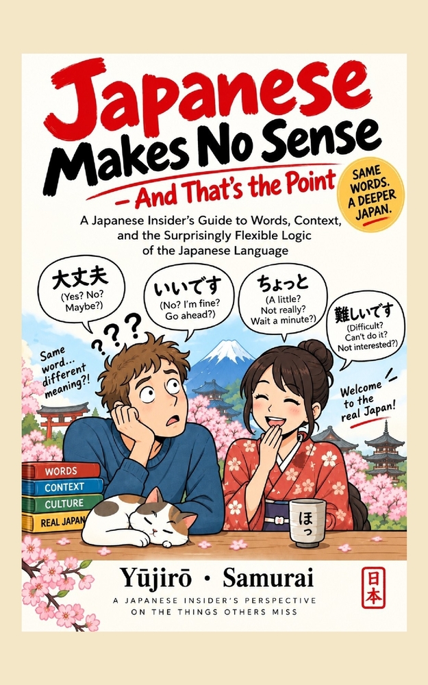 Japanese Makes No Sense - And That's the Point: A Japanese Insider's Guide to Words, Context, and the Surprisingly Flexible Logic of the Japanese Lang cover