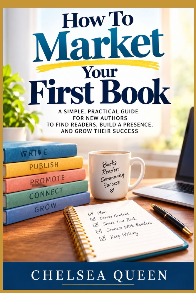 How To Market Your First Book cover