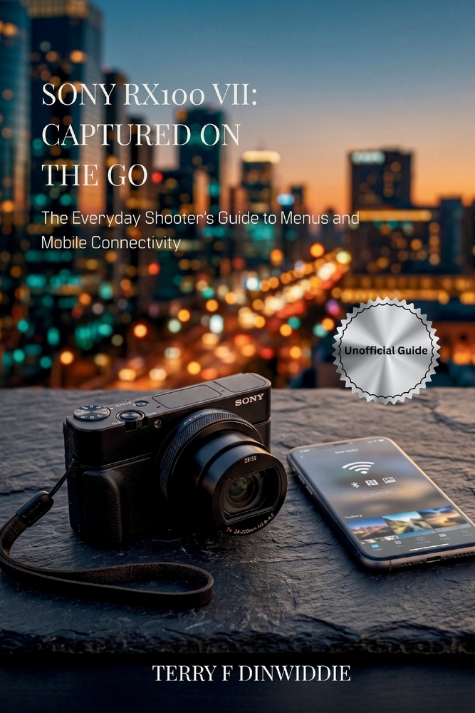 Sony Rx100 VII: CAPTURED ON THE GO: The Everyday Shooter's Guide to Menus and Mobile Connectivity cover