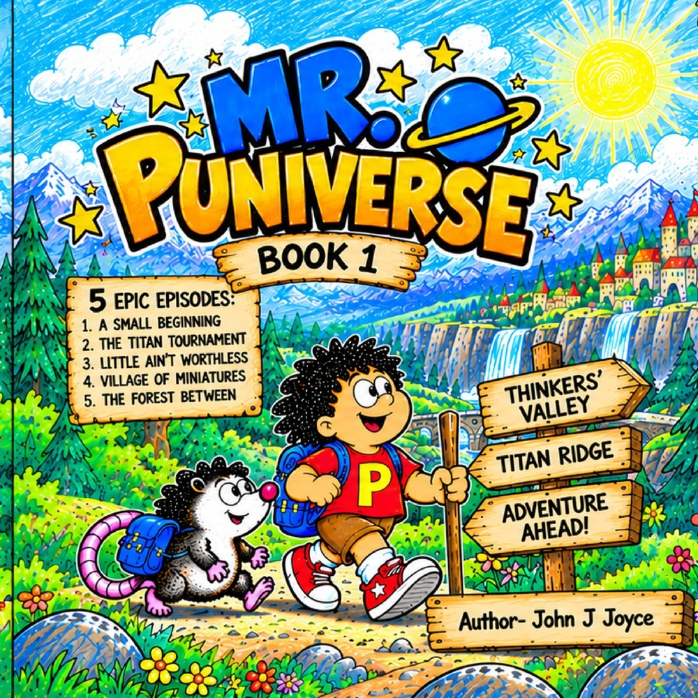 Mr. Puniverse - Book 1: Big Adventures Can Start Small! cover