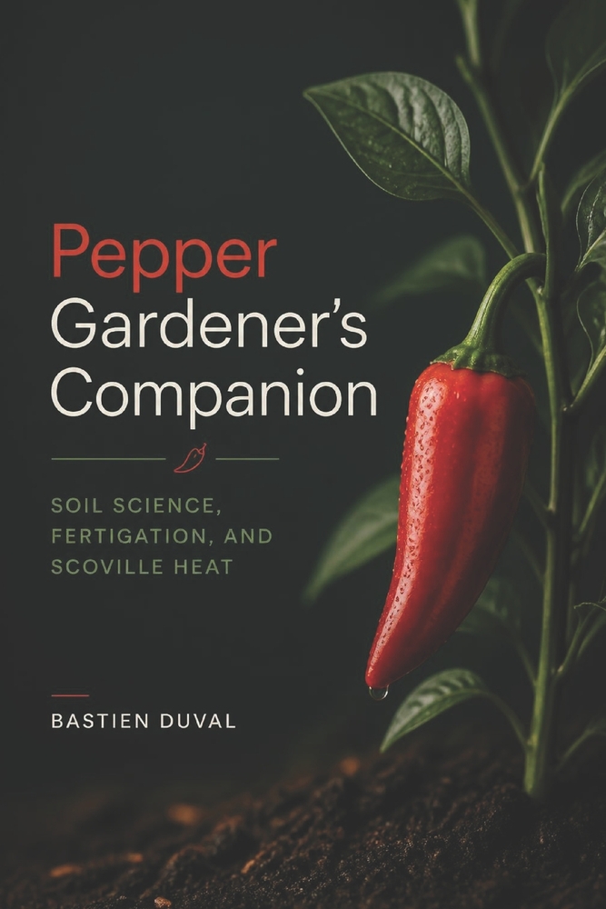 Pepper Gardener's Companion: Soil Science, Fertigation, and Scoville Heat cover