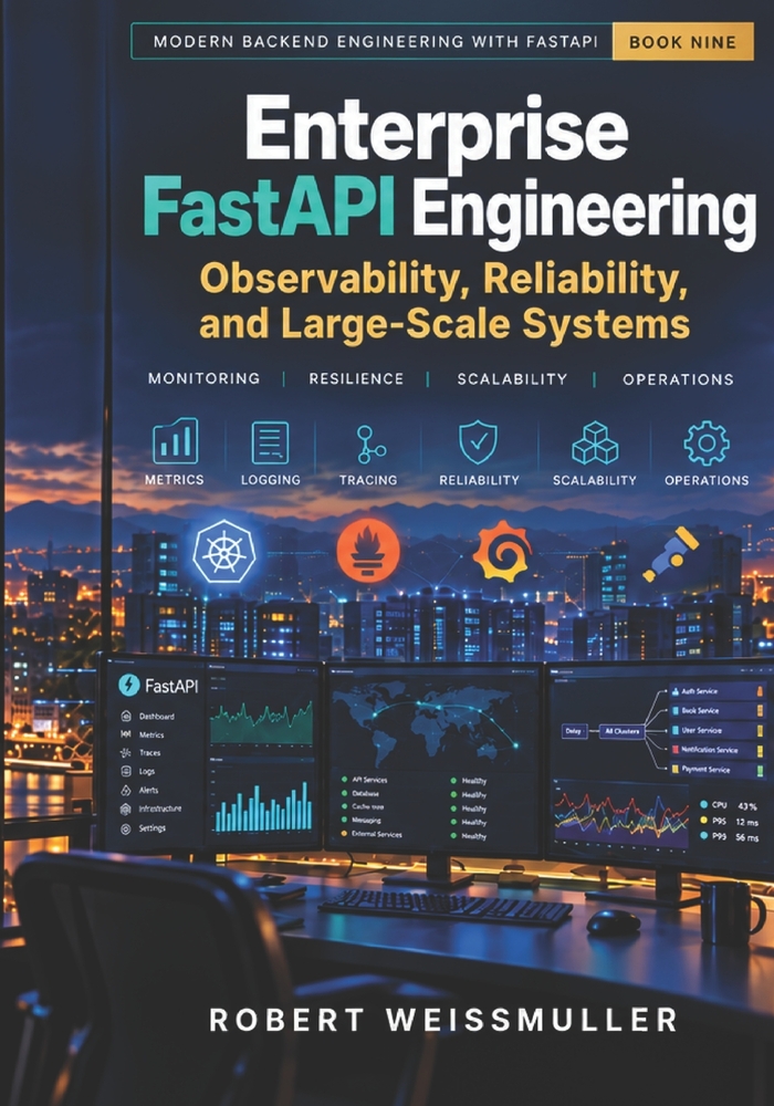 Enterprise FastAPI Engineering: Observability, Reliability, and Large-Scale Systems cover