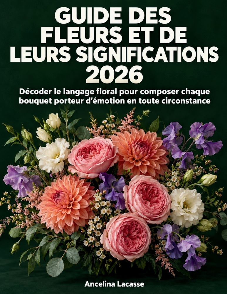 Guide des fleurs et de leurs significations 2026: Décoder le langage floral pour composer chaque bouquet porteur d'émotion en toute circonstance cover