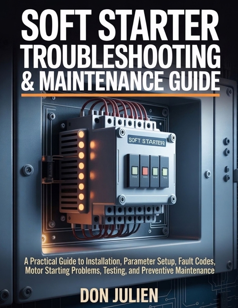 Soft Starter Troubleshooting & Maintenance Guide: A Practical Guide to Installation, Parameter Setup, Fault Codes, Motor Starting Problems, Testing, a cover