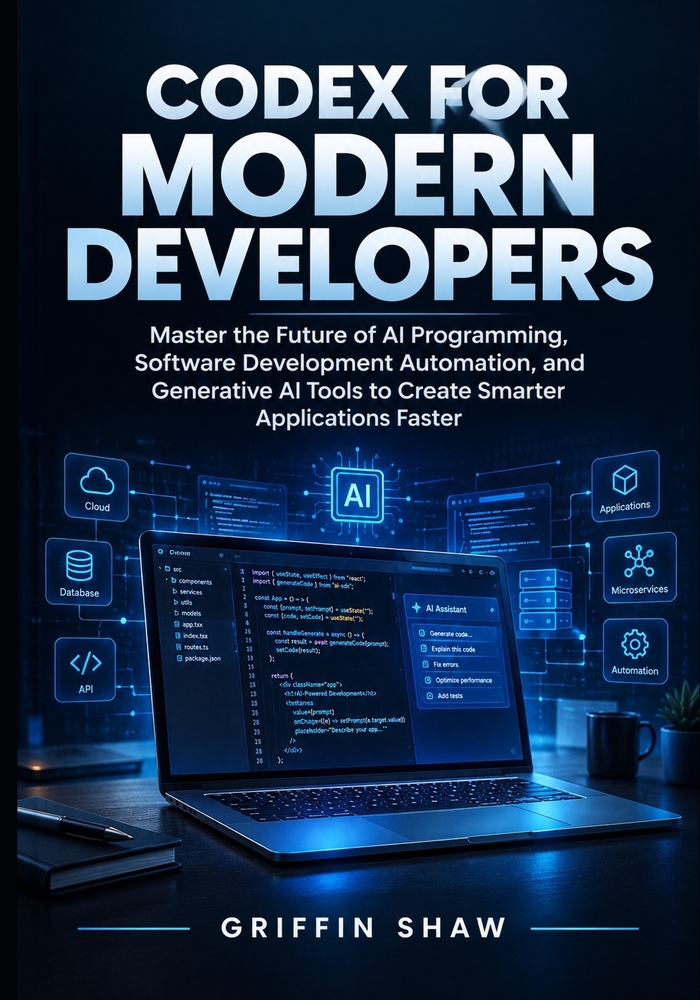 Codex for Modern Developers: Master the Future of AI Programming, Software Development Automation, and Generative AI Tools to Create Smarter Applicati cover