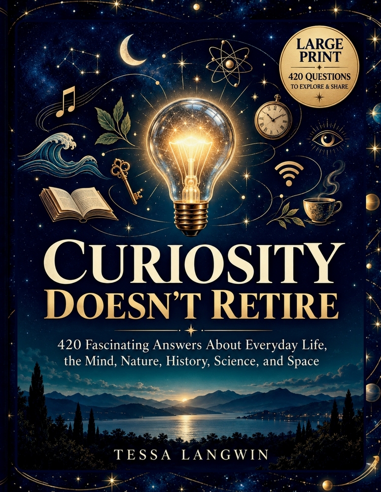Curiosity Doesn't Retire: 420 Fascinating Answers About Everyday Life, the Mind, Nature, History, Science, and Space cover