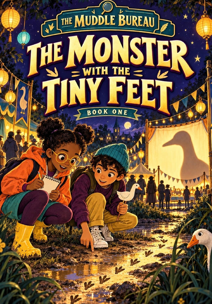 The Monster with the Tiny Feet cover