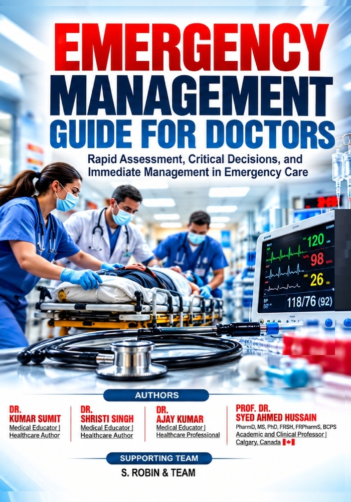 Emergency Management Guide for Doctors: A Practical Guide to Rapid Assessment, Emergency Diagnosis, and Immediate Patient Management cover