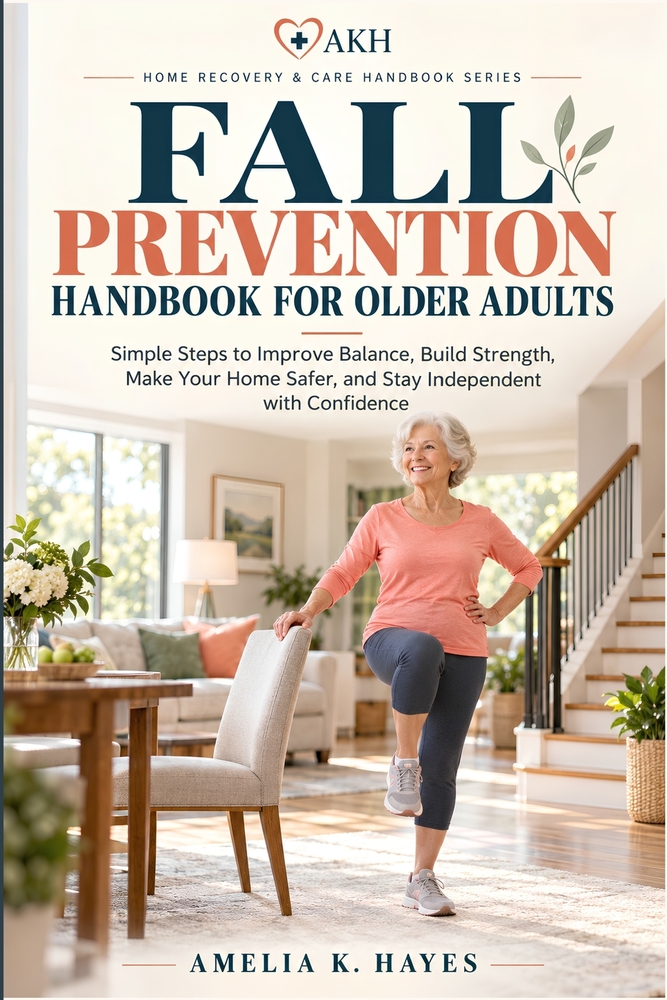 Fall Prevention Handbook for Older Adults: Simple Steps to Improve Balance, Build Strength, Make Your Home Safer, and Stay Independent with Confidence cover