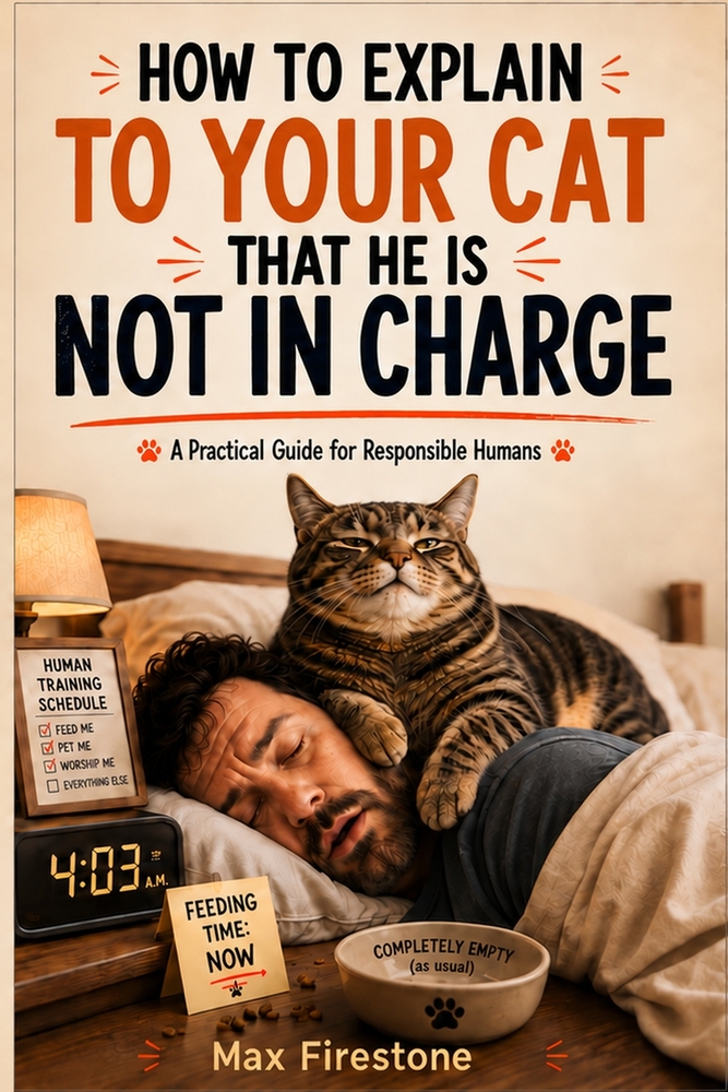 How to Explain To Your Cat That He Is Not In Charge: A Practical Guide for Responsible Humans cover