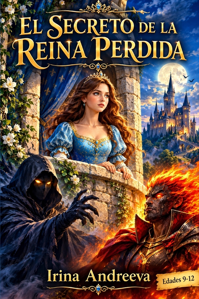 El secreto de la reina perdida: Una aventura fantástica llena de magia, esperanza y valentía, ideal para niños de 9 a12 años cover