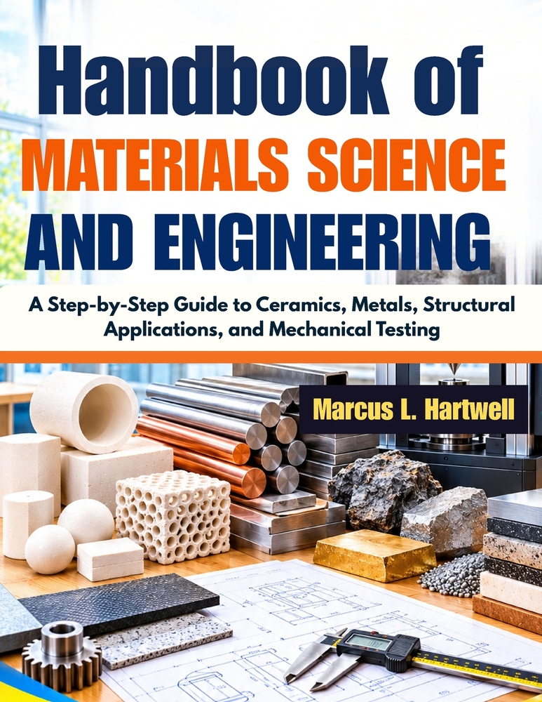 Handbook of Materials Science and Engineering: A Step-by-Step Guide to Ceramics, Metals, Structural Applications, and Mechanical Testing cover