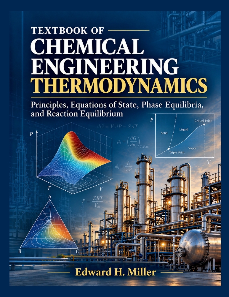 Textbook of Chemical Engineering Thermodynamics: Principles, Equations of State, Phase Equilibria, and Reaction Equilibrium cover