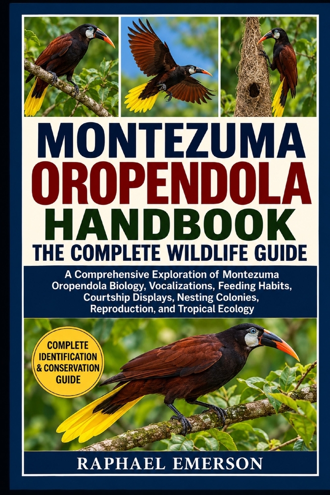 Montezuma Oropendola Handbook: THE COMPLETE WILDLIFE GUIDE: A Comprehensive Exploration of Montezuma Oropendola Biology, Vocalizations, Feeding Habits cover