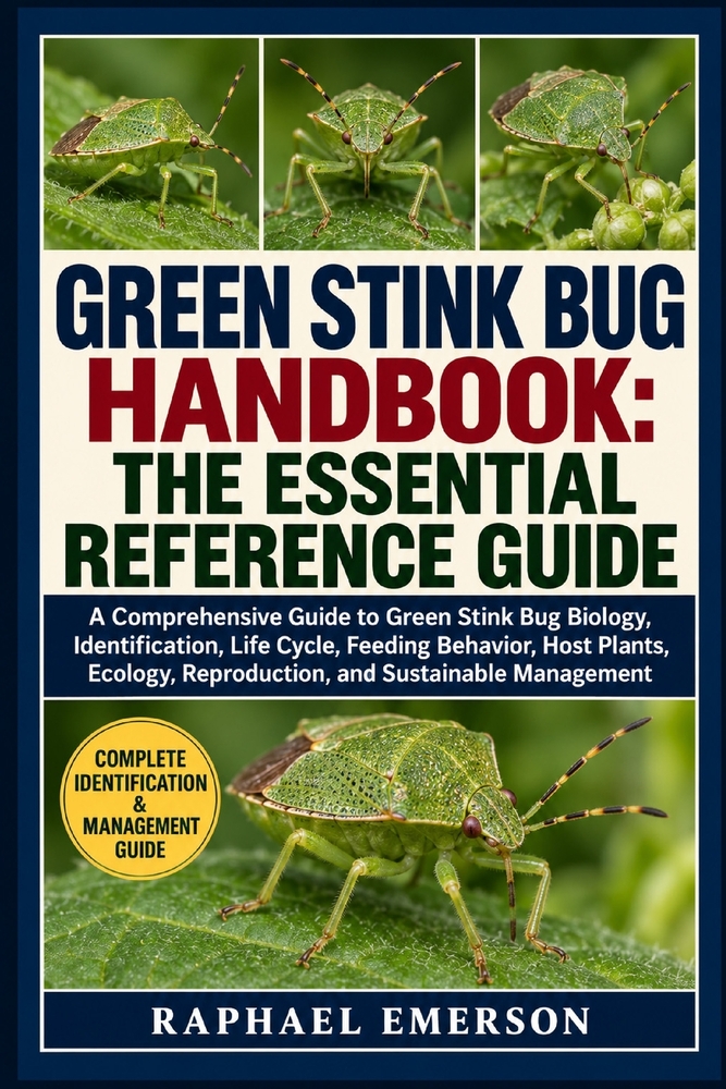 Green Stink Bug Handbook: THE ESSENTIAL REFERENCE GUIDE: A Comprehensive Guide to Green Stink Bug Biology, Identification, Life Cycle, Feeding Behavio cover