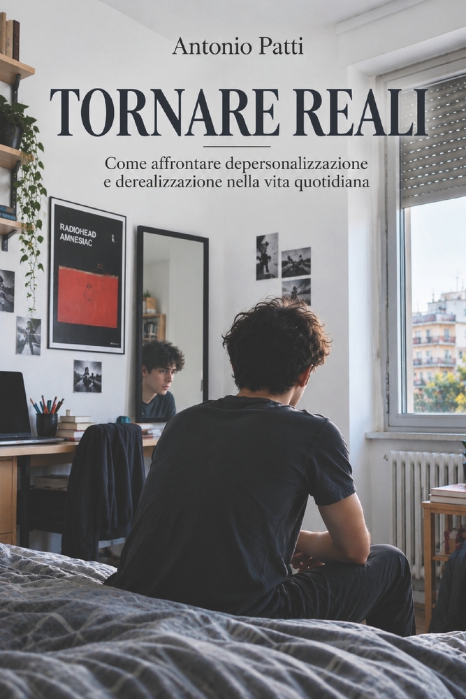Tornare reali: come affrontare depersonalizzazione e derealizzazione nella vita quotidiana cover