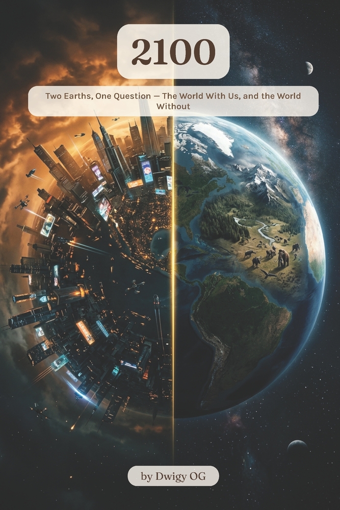 2100: Two Earths, One Question - The World With Us, and the World Without cover