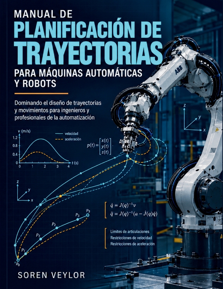 Manual De Planificación De Trayectorias Para Máquinas Automáticas Y Robots: Dominando el diseño de trayectorias y movimientos para ingenieros y profes cover