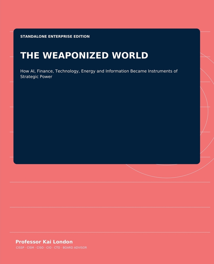 The Weaponized World: How AI, Finance, Technology, Energy and Information Became Instruments of Strategic Power cover
