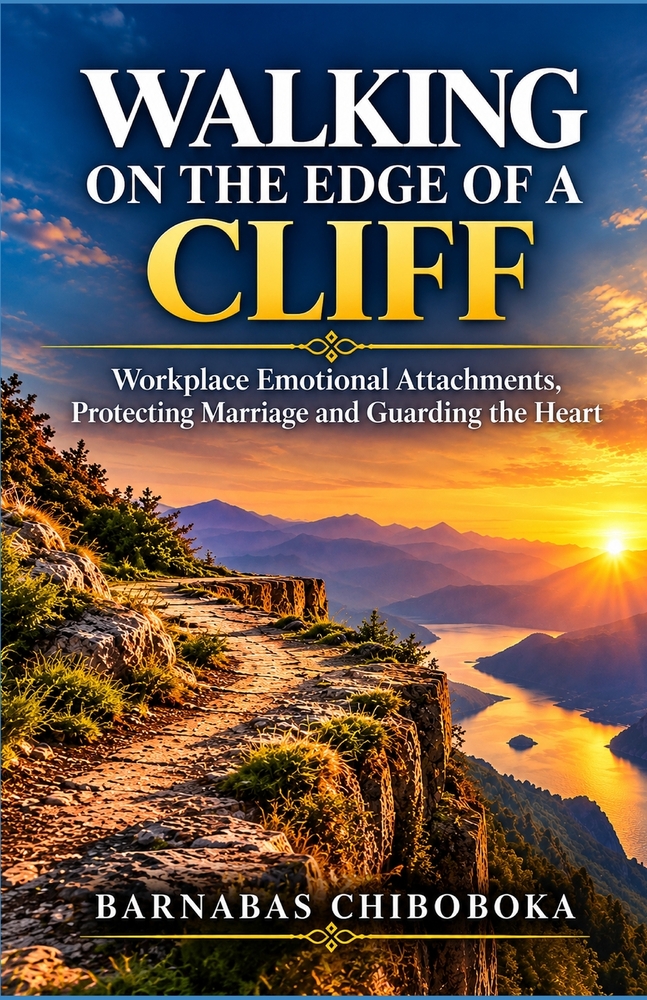 Workplace Memoirs: WALKING ON THE EDGE OF A CLIFF: Workplace Emotional Attachments, Marriage and Guarding the Heart cover