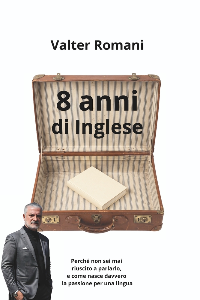 8 anni di Inglese: Perché non sei mai riuscito a parlarlo, e come nasce davvero la passione per una lingua cover