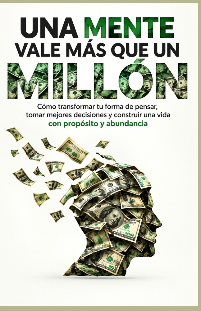 Una Mente Vale Más Que Un Millón: Cómo transformar tu forma de pensar, tomar mejores decisiones y construir una vida con propósito y abundancia cover
