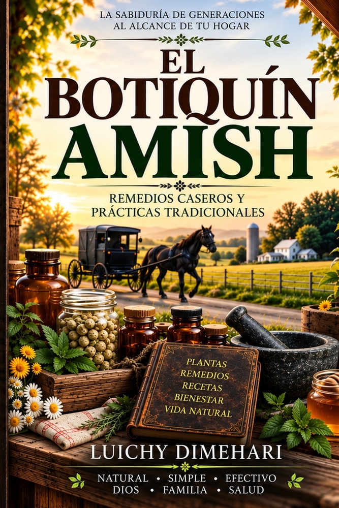 El Botiquín Amish: Remedios caseros y prácticas tradicionales cover