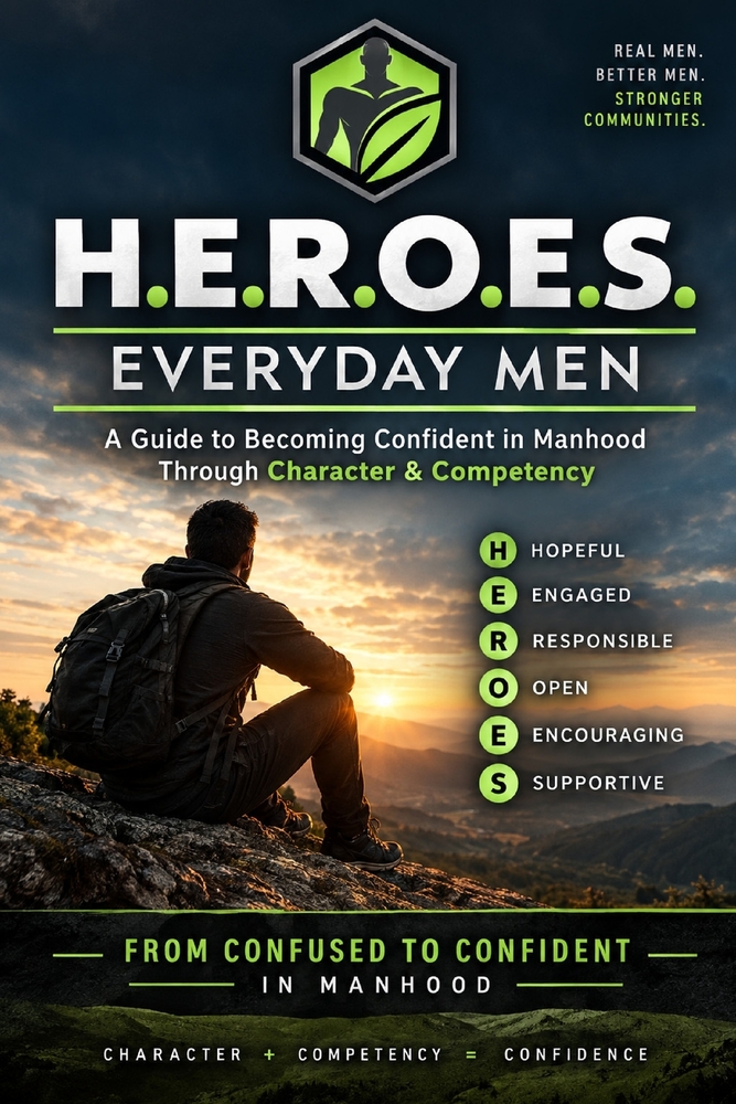 H.E.R.O.E.S. Everyday Men: A Practical Guide to Becoming Confident in Manhood Through Character & Competency cover