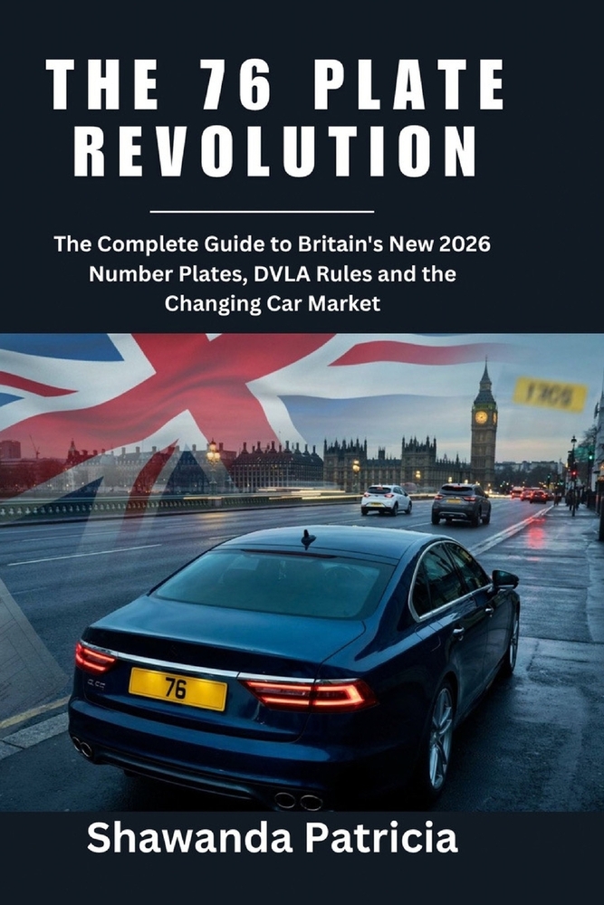The 76 Plate Revolution: The Complete Guide to Britain's New 2026 Number Plates, DVLA Rules and the Changing Car Market cover