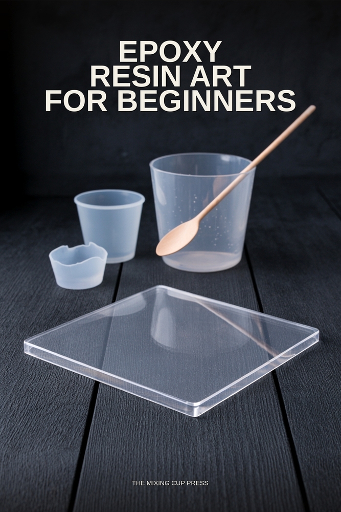 Epoxy Resin Art for Beginners: Safe Mixing, Bubble Control, and Your First Clear Cast Projects cover