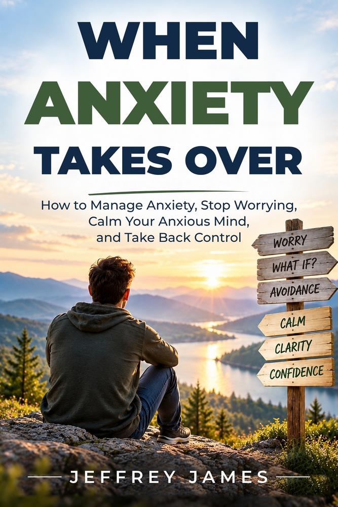 When Anxiety Takes Over: How to Manage Anxiety, Stop Worrying, Calm Your Anxious Mind, and Take Back Control cover