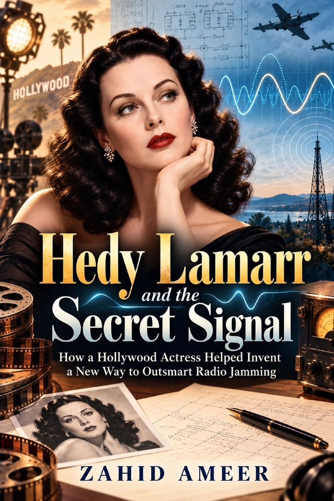 Hedy Lamarr and the Secret Signal: How a Hollywood Actress Helped Invent a New Way to Outsmart Radio Jamming cover