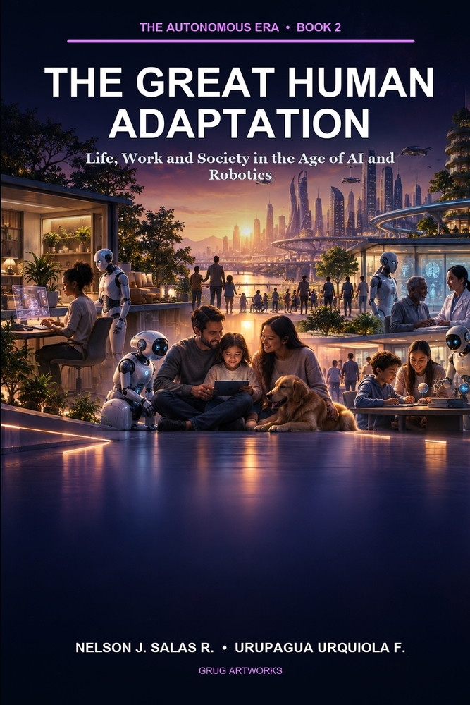 The Great Human Adaptation: Life, Work and Society in the Age of AI and Robotics cover