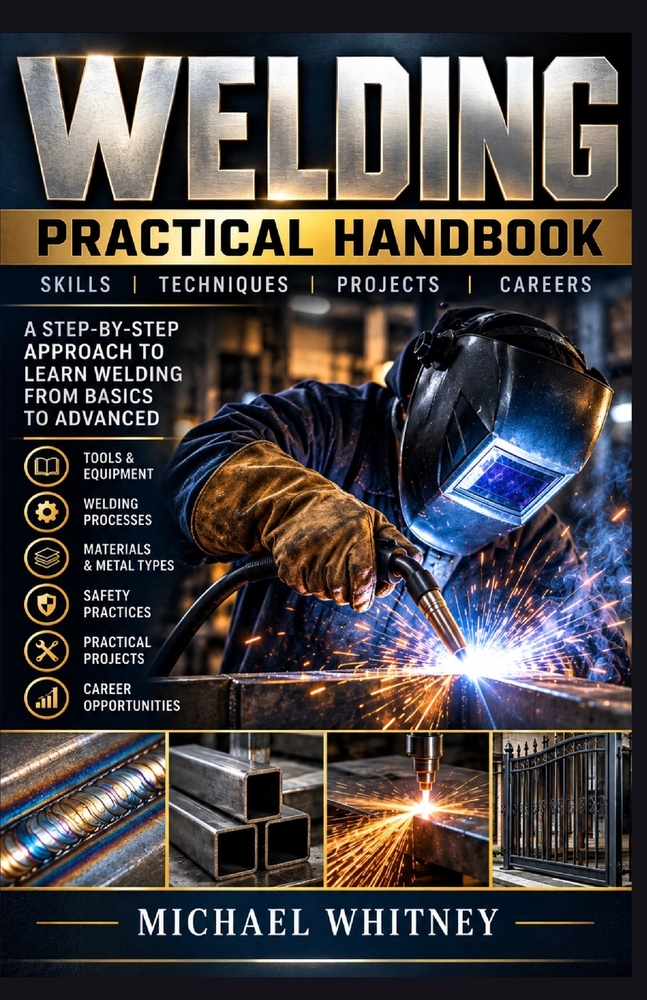Welding Practical Handbook: Skills, Techniques, Safety, Projects, and Professional Welding Practices cover