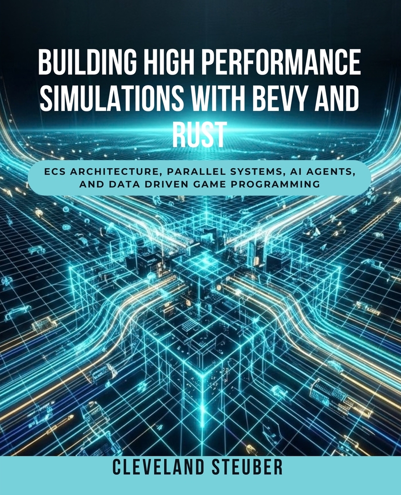 Building High Performance Simulations with Bevy and Rust: Ecs Architecture, Parallel Systems, AI Agents, and Data Driven Game Programming cover