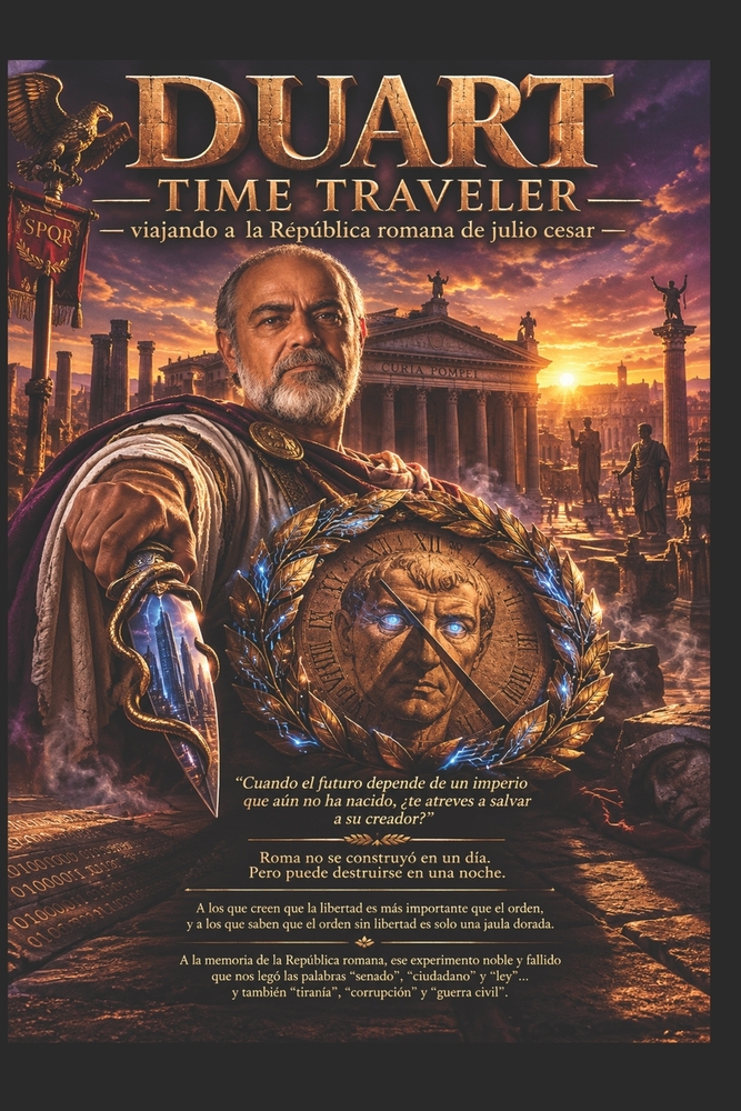 DUART/ VIAJERO DEL TIEMPO Viajando a la Republica Romana de Julio Cesar cover