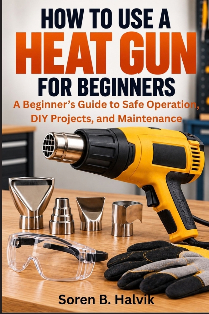 How to Use a Heat Gun for Beginners: A Beginner's Guide to Safe Operation, DIY Projects, and Maintenance cover